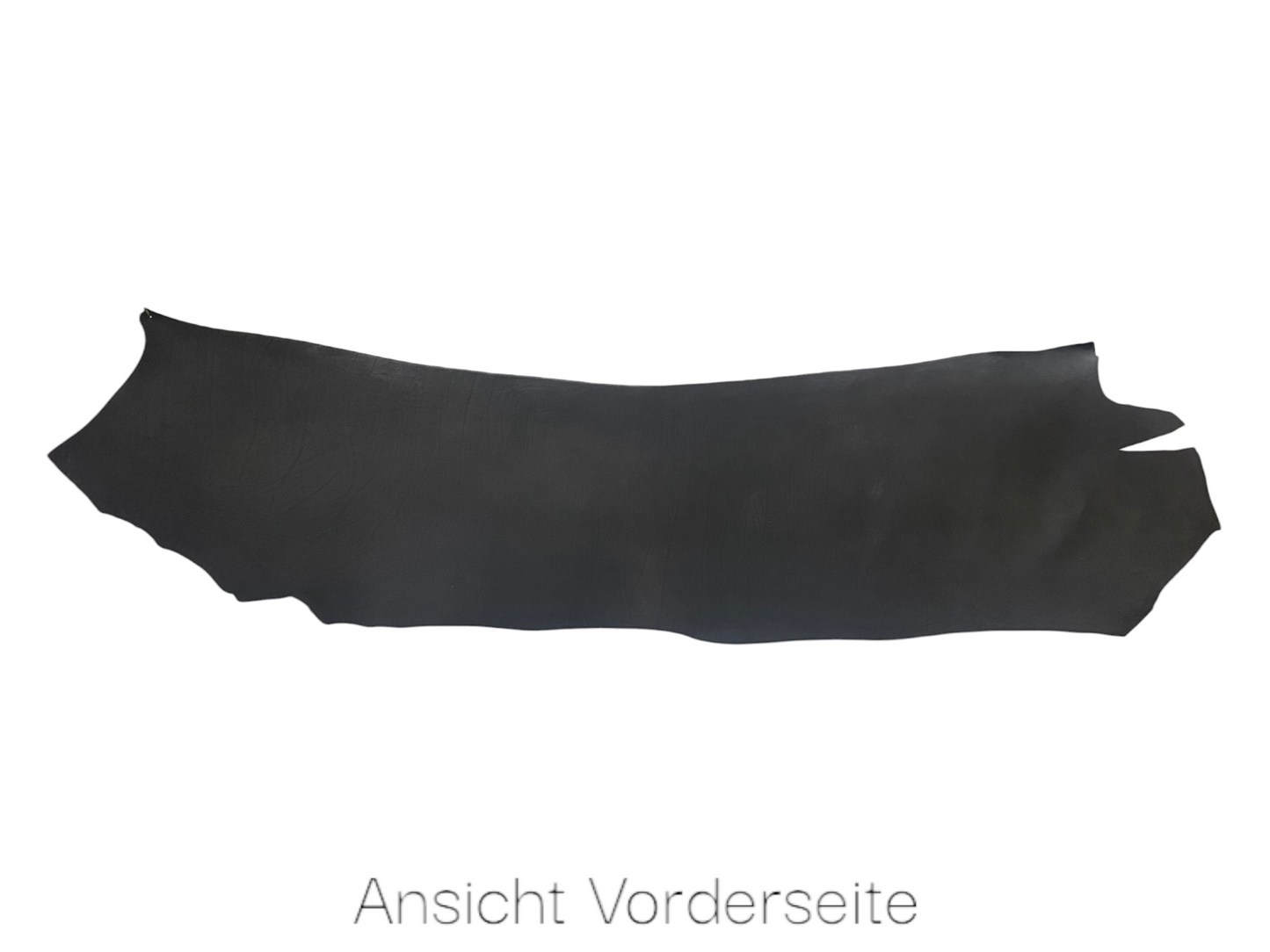 Blanklederhecht schwarz, ca. 4 mm - EZD24001